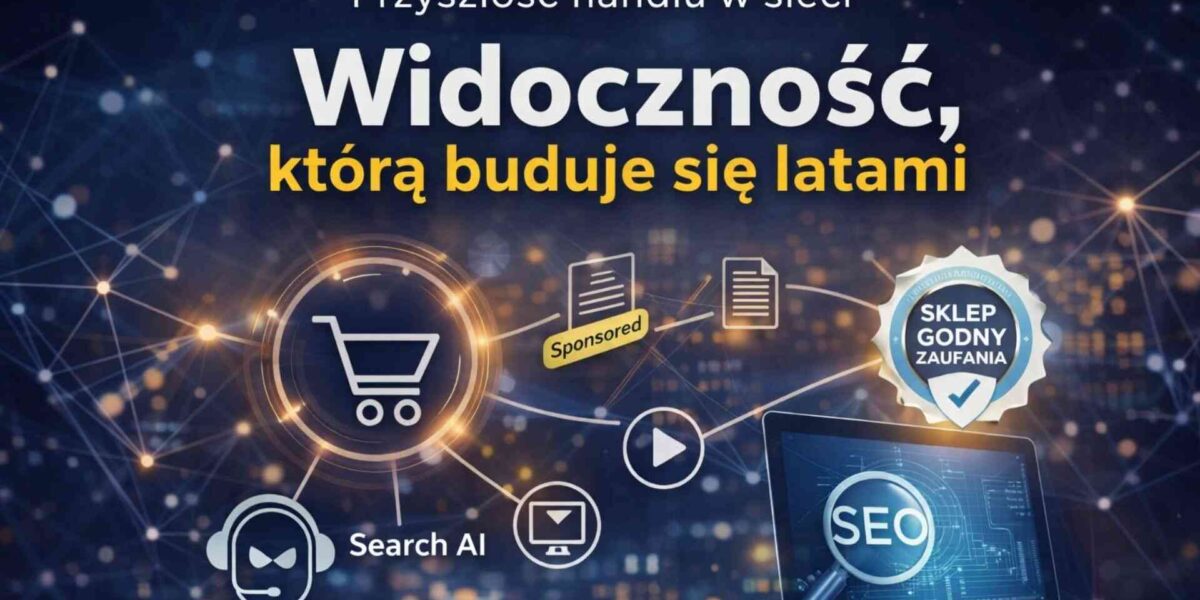 Przyszłość handlu w sieci: widoczność, którą buduje się latami