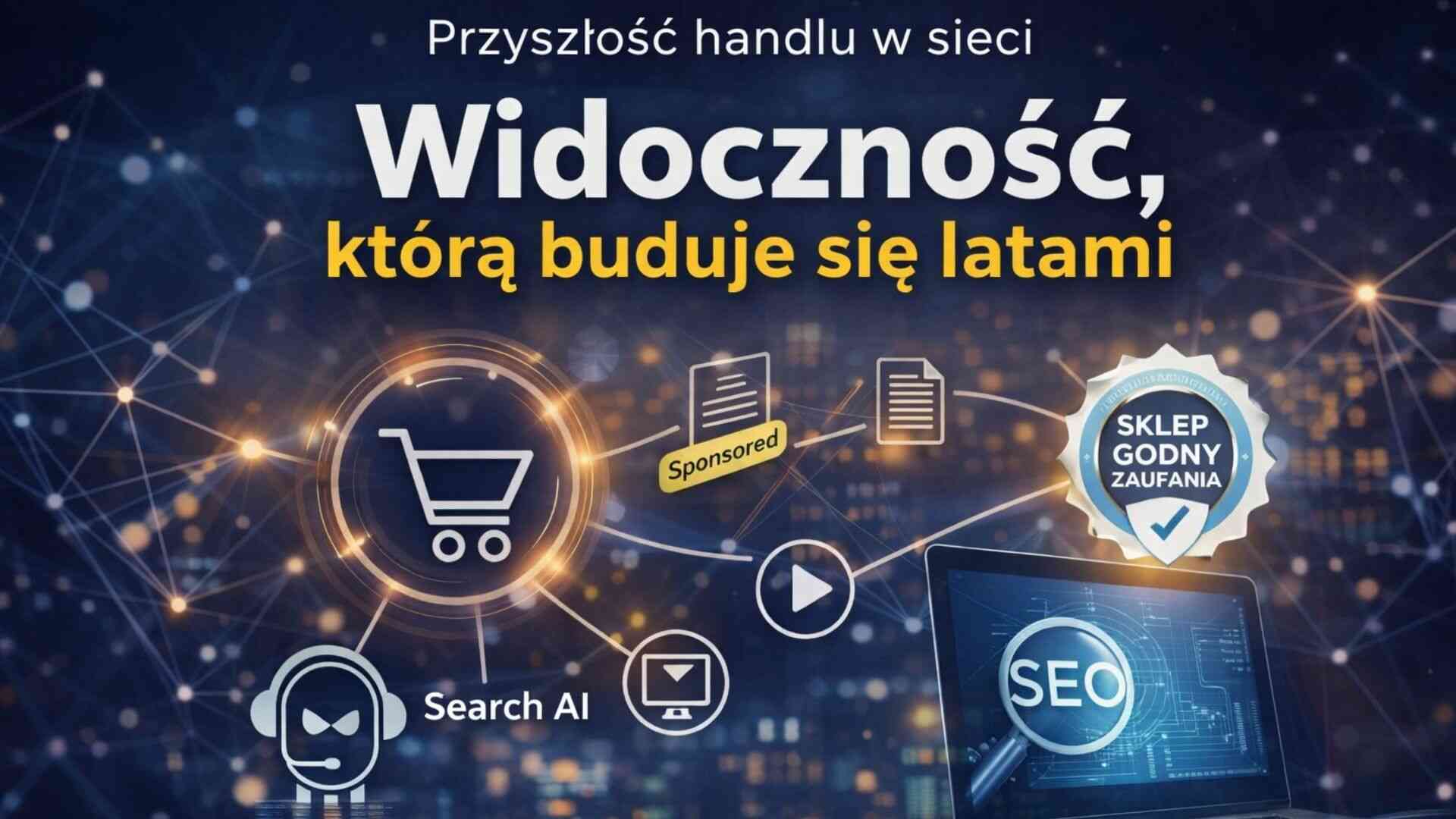 Przyszłość handlu w sieci: widoczność, którą buduje się latami