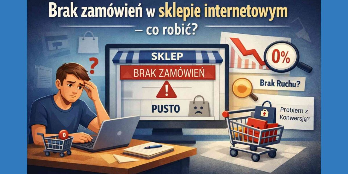 Brak zamówień w sklepie internetowym – co robić?