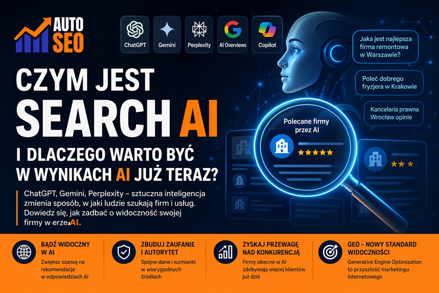Czym Jest Search AI I Dlaczego Warto Być W Wynikach AI Już Teraz?